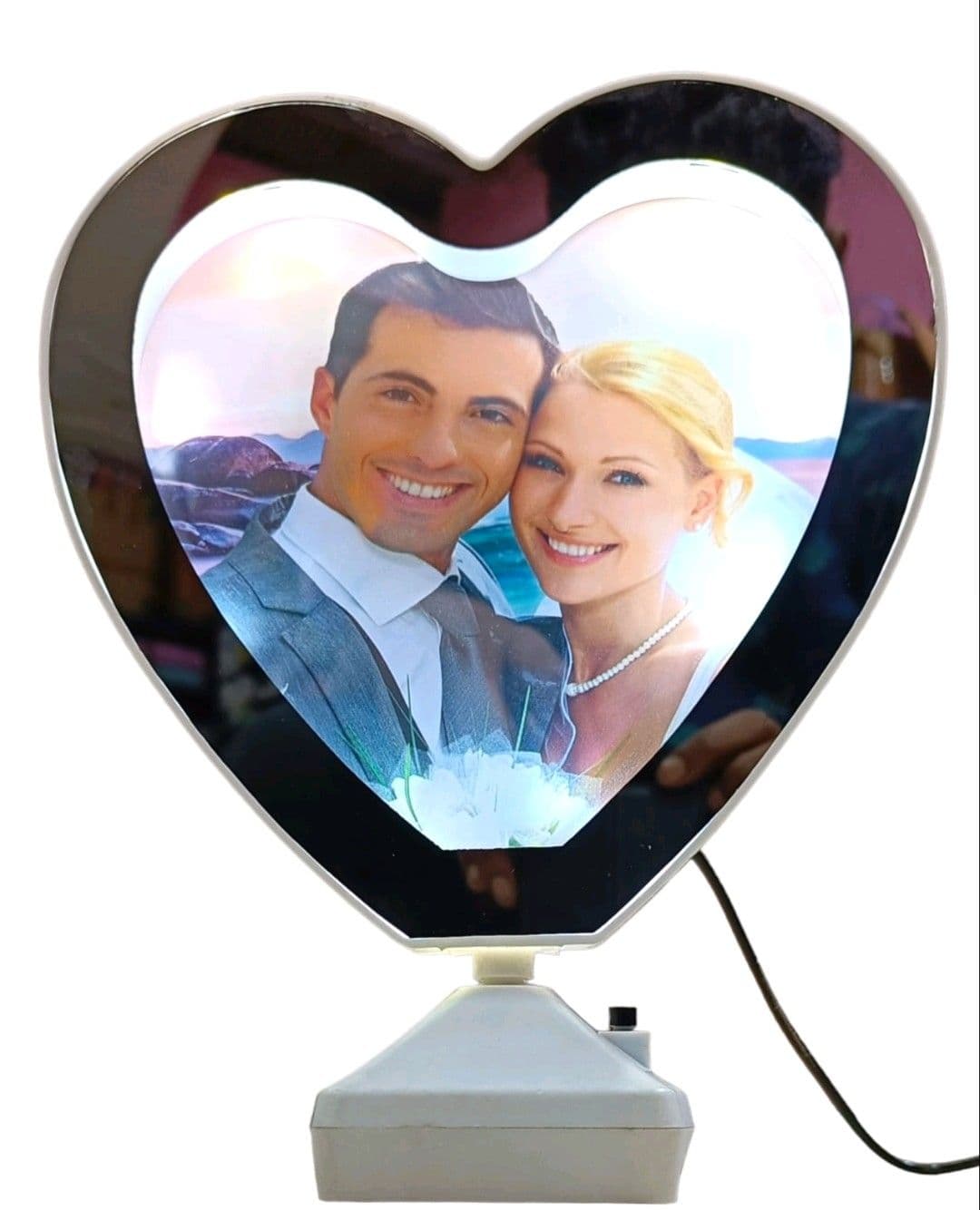 Heart shape magic mirror view 2