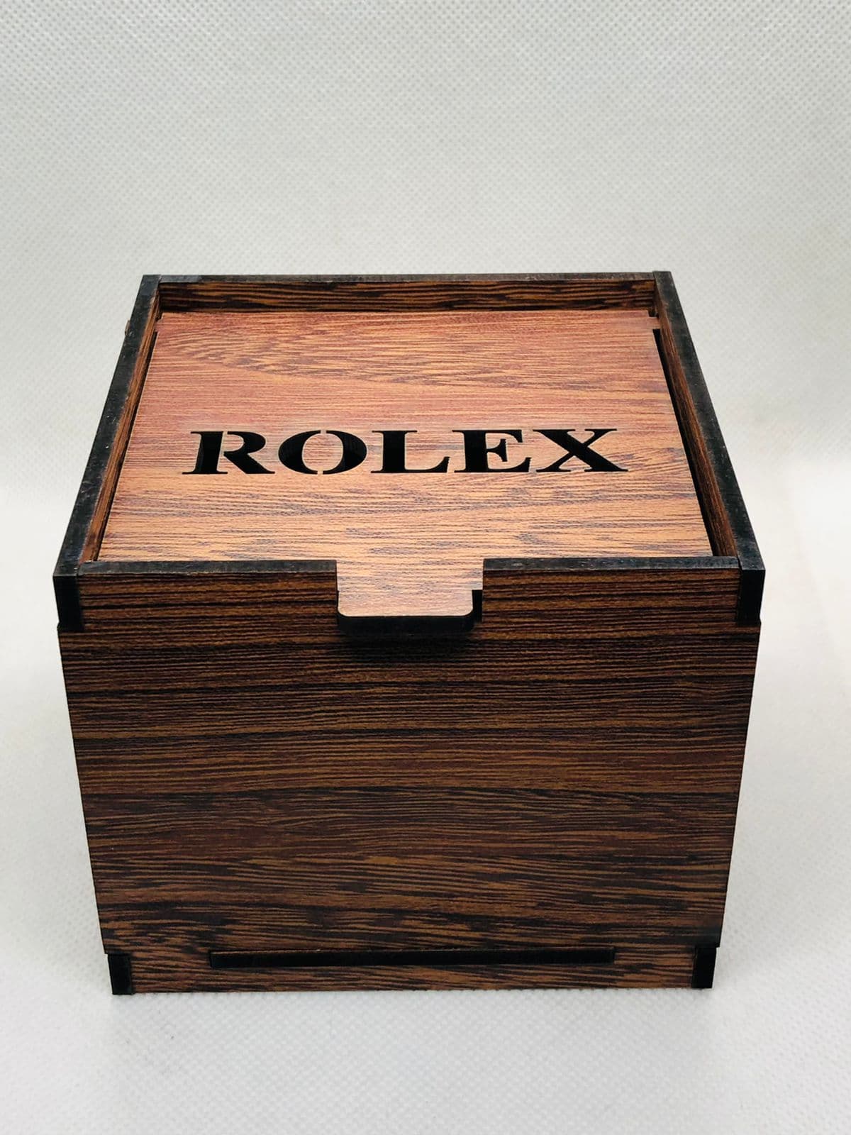Wooden watch box